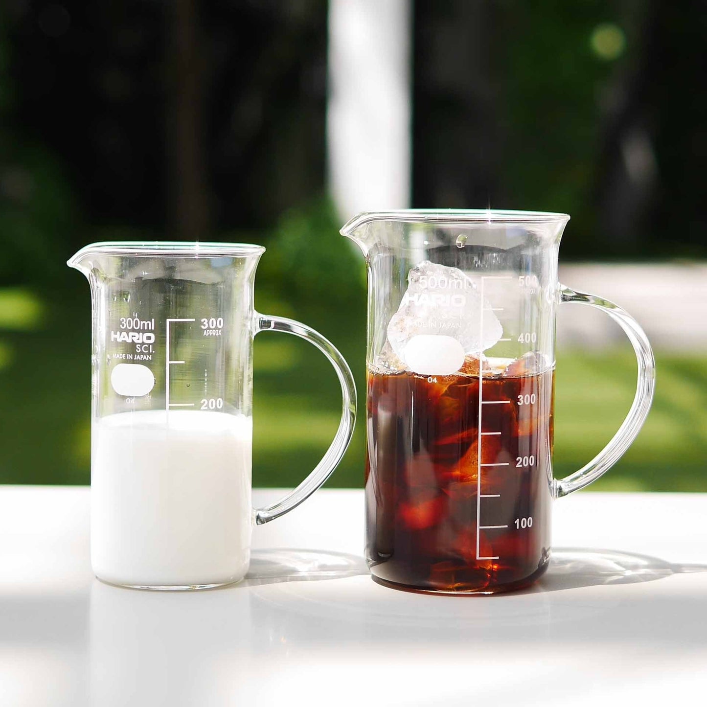 HARIO H-32 ライフスタイル・ラボ 取っ手付きトールビーカー 300ml TBE-300-H32 ハリオ
