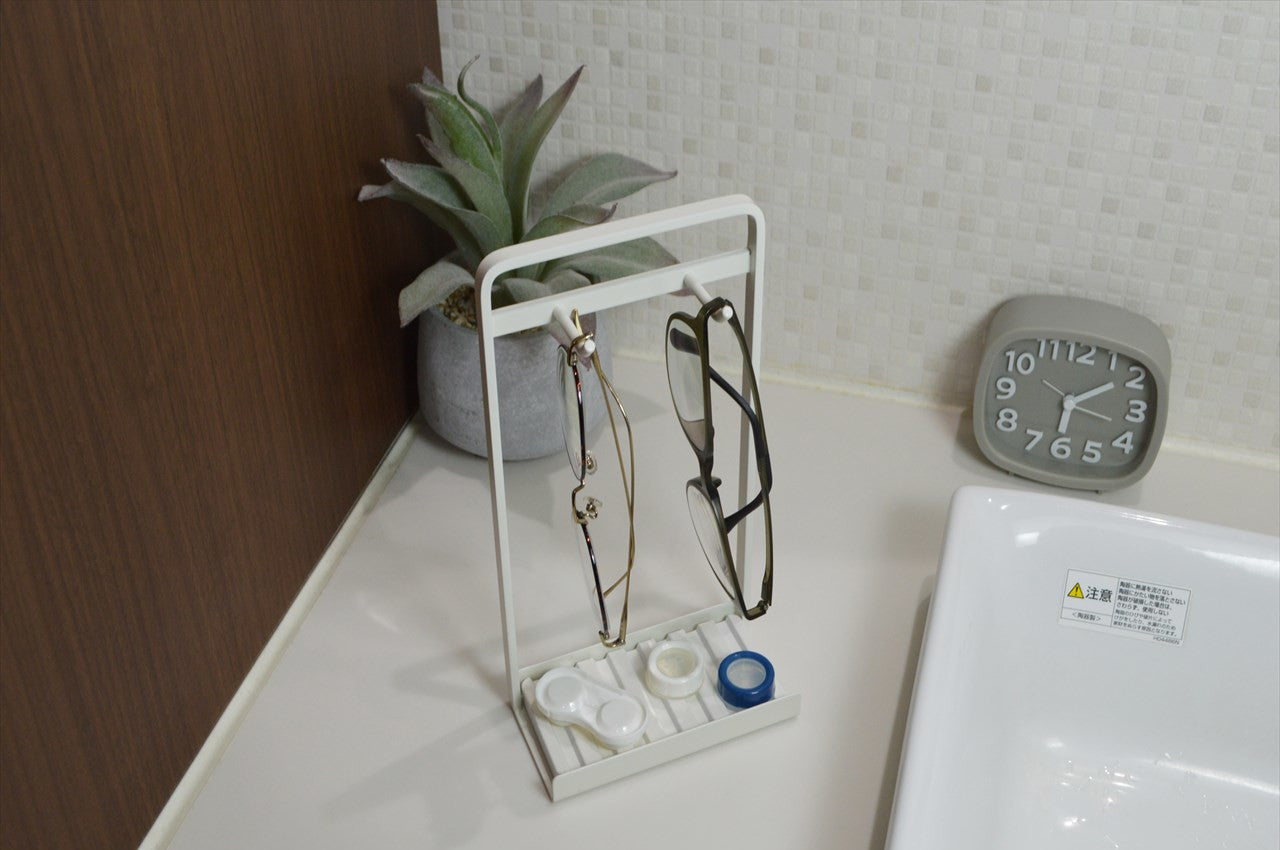 COLLEND コレンド<br>Glasses Stand With Dry Tray メガネスタンド(ドライトレイ付)眼鏡スタンド めがねスタンド メガネ立て 眼鏡立て めがね立て