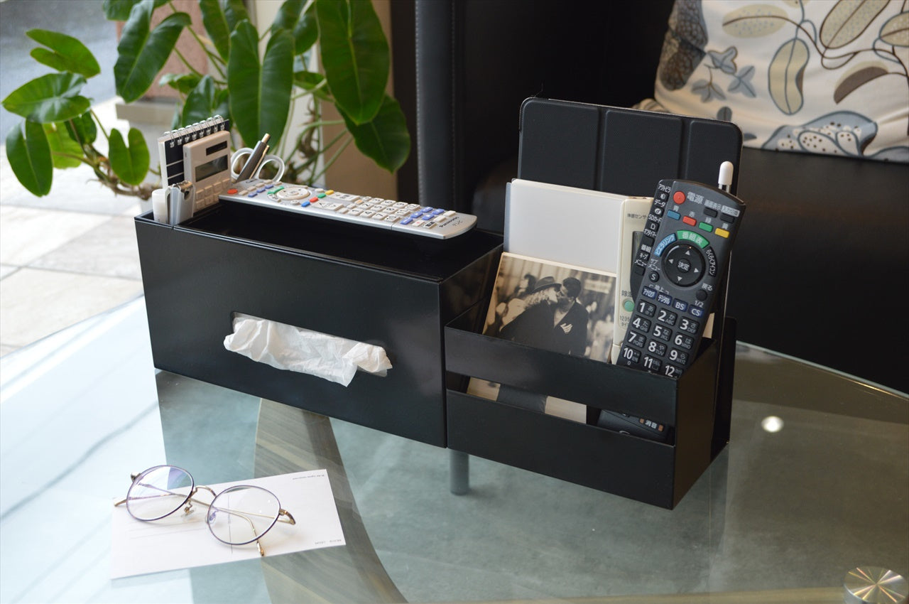 COLLEND コレンド<br>Remote Control & Tablet Holder With Pocket リモコン&タブレットホルダー(ポケット付) リモコンホルダー タブレットホルダー
