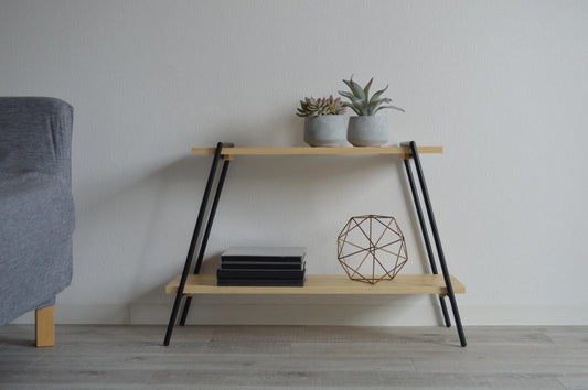 COLLEND コレンド<br>Iron Leg Rack 2段 アイアンレッグラック 2段 ラック 棚 収納 ディスプレイ