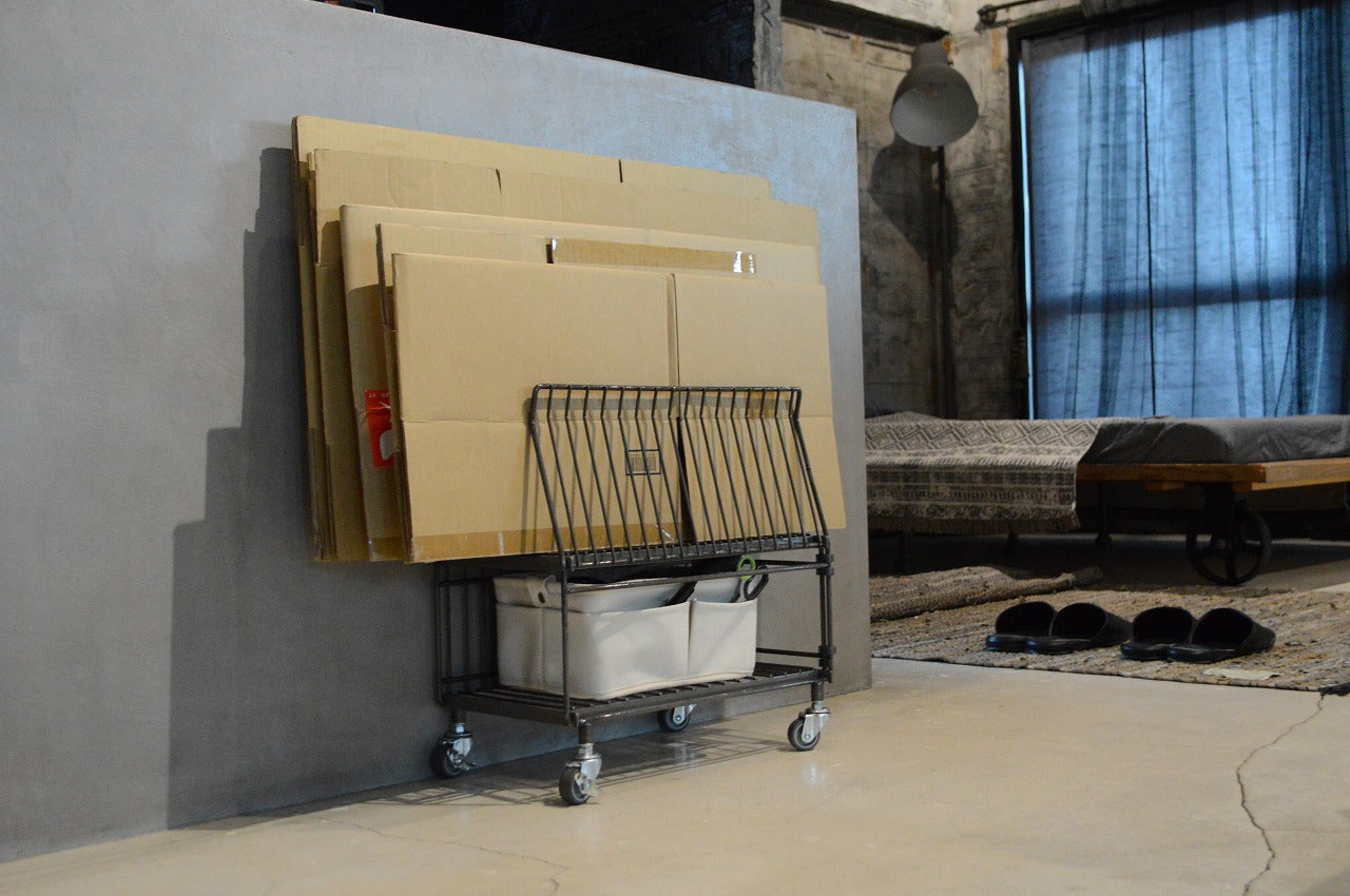 COLLEND コレンド<br>WIRE CARTON STOCKER ワイヤーカートンストッカー カートンストッカー 収納