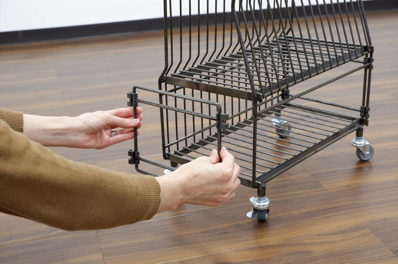 COLLEND コレンド<br>WIRE CARTON STOCKER ワイヤーカートンストッカー カートンストッカー 収納
