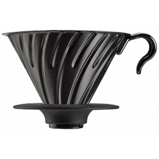 HARIO V60 メタル コーヒードリッパー コーヒードリップ 1?4杯用　マットブラック VDM-02MB