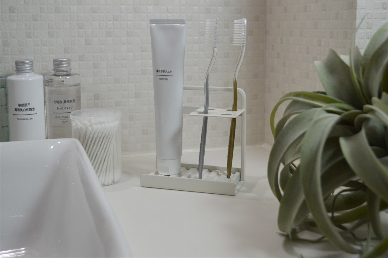 COLLEND　コレンド<br>Toothbrush Stand With Dry Tray　歯ブラシスタンド（ドライトレイ付）　歯ブラシ立て　ハブラシスタンド　ハブラシ立て